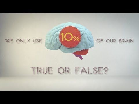 ما النسبة المئوية التي تستخدمها من دماغك؟