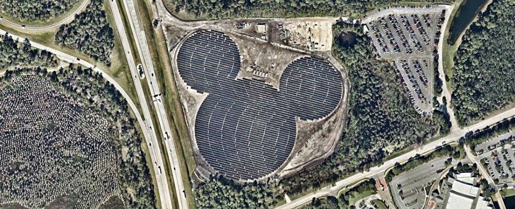 محطة ديزني الشمسية في ولاية فلوريدا.