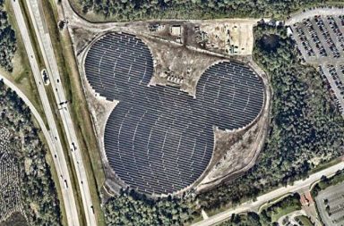 محطة ديزني الشمسية في ولاية فلوريدا.